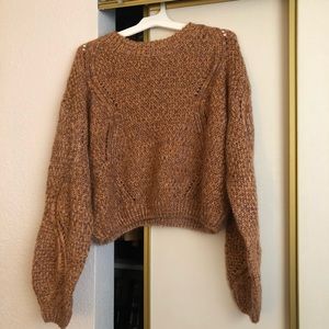 BURNT ORANGE SWEATER